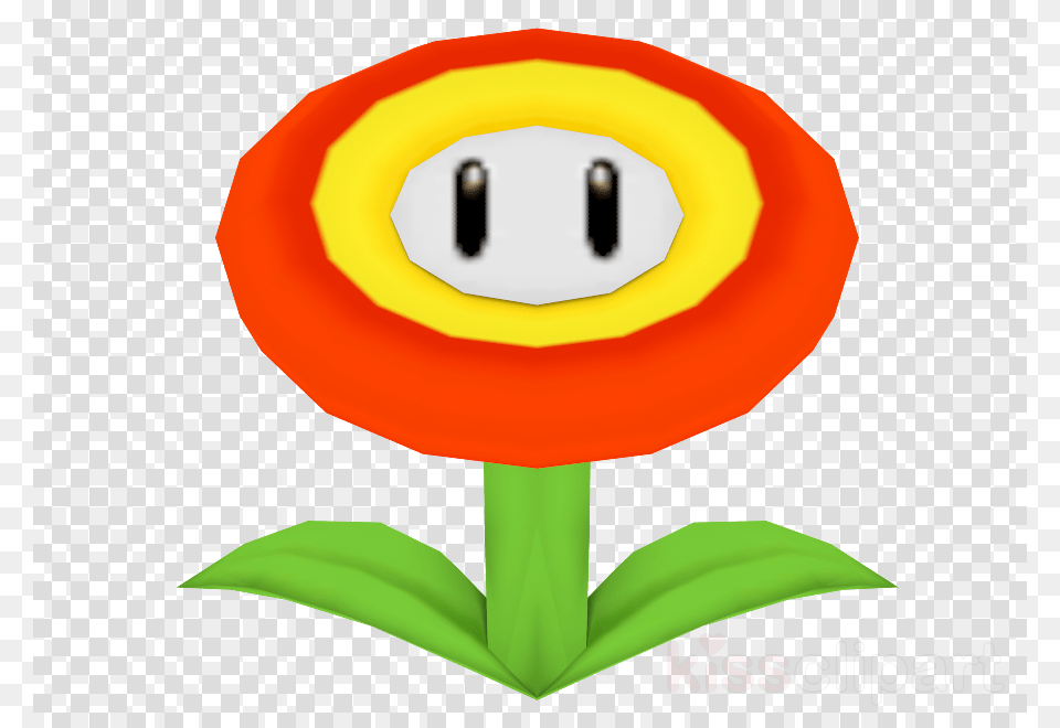 Flower Mario Clipart Super Mario 3d Land Super Mario, Plant, Food, Sweets Png Image