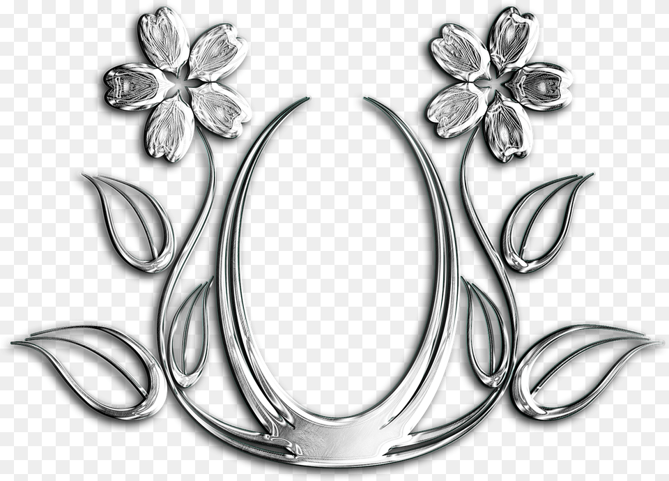 Flower Metal Flourish Texture Graphic Metal Flower, Accessories, Jewelry Png Image