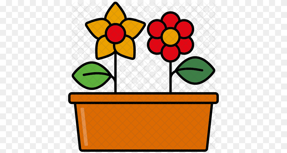 Flower Nursery Icon Clip Art, Vase, Pottery, Graphics, Jar Free Transparent Png
