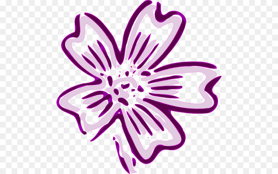 Flower Of Chicora Clip Art Vector, Dahlia, Purple, Plant, Graphics Free Transparent Png