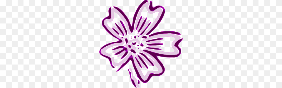 Flower Of Chicora Clip Art Vector, Purple, Dahlia, Plant, Graphics Free Png Download