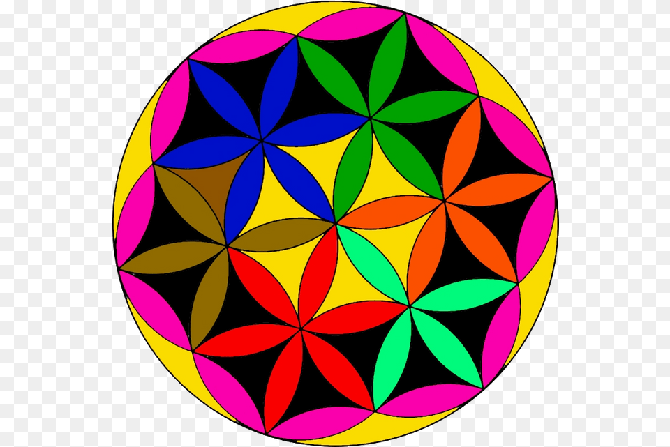 Flower Of Life Blume Des Lebens U2014 Steemit Circle, Pattern, Sphere Free Png Download