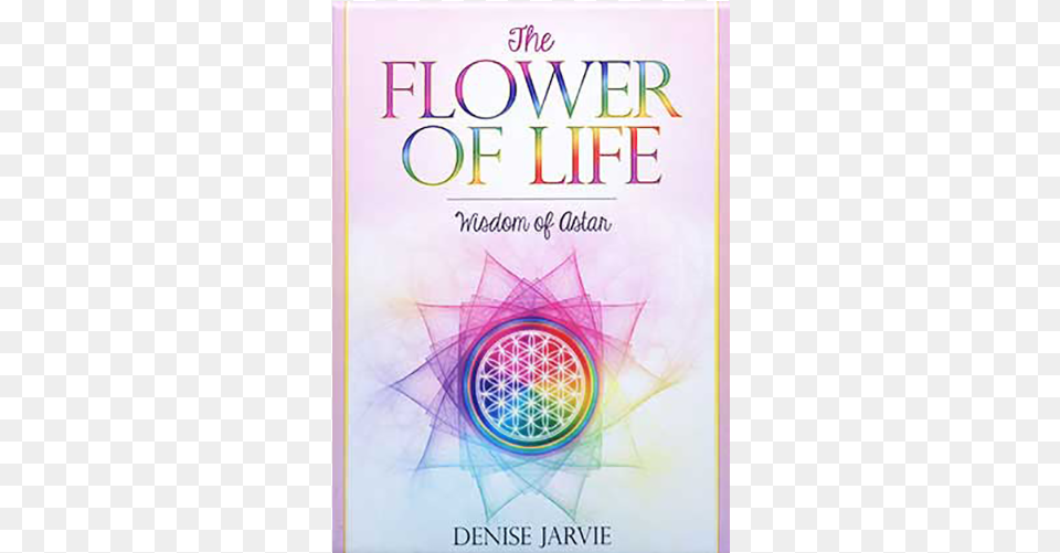 Flower Of Life Flower Of Life Oracle Deck By Denise Jarvie, Book, Publication, Novel, White Board Free Png Download