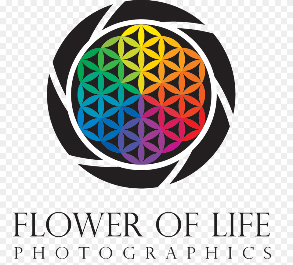 Flower Of Life Photographics, Logo, Advertisement, Poster, Pattern Png Image