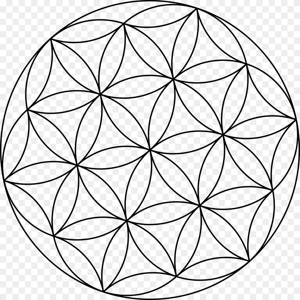 Flower Of Life Small, Pattern, Sphere Free Png