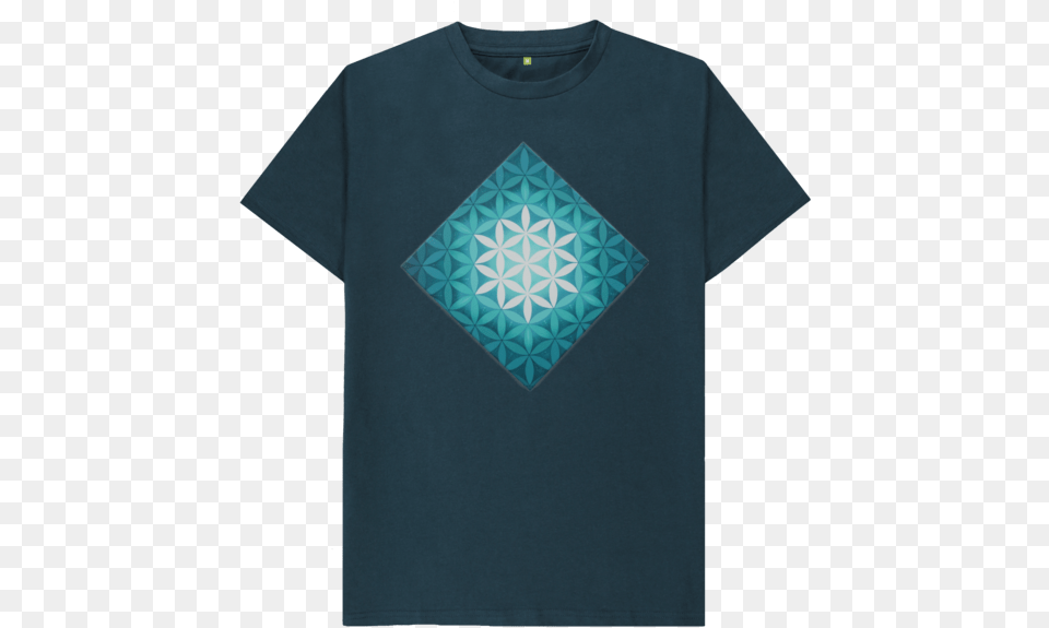 Flower Of Life T Shirt Active Shirt, Clothing, T-shirt, Pattern Png