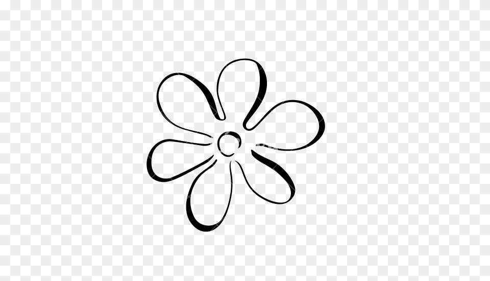 Flower Outline Pictures, Text, Electronics Free Transparent Png
