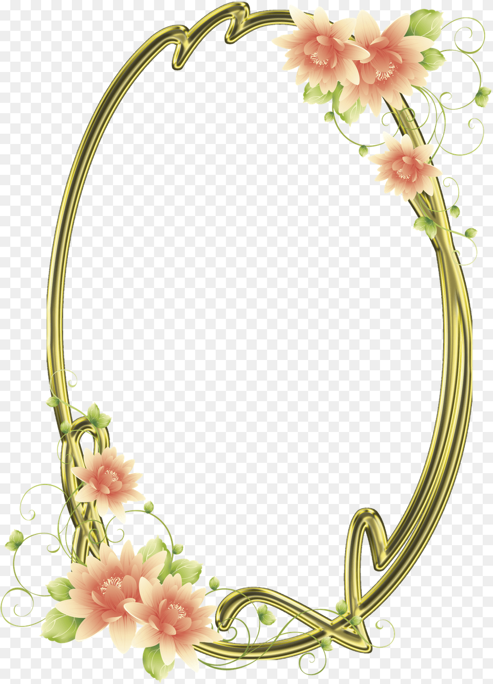 Flower Oval Frame, Plant, Dahlia, Floral Design, Graphics Free Transparent Png