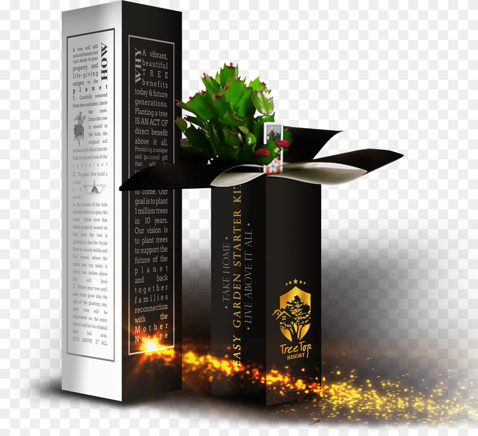 Flower Packaging Design Free Png Download