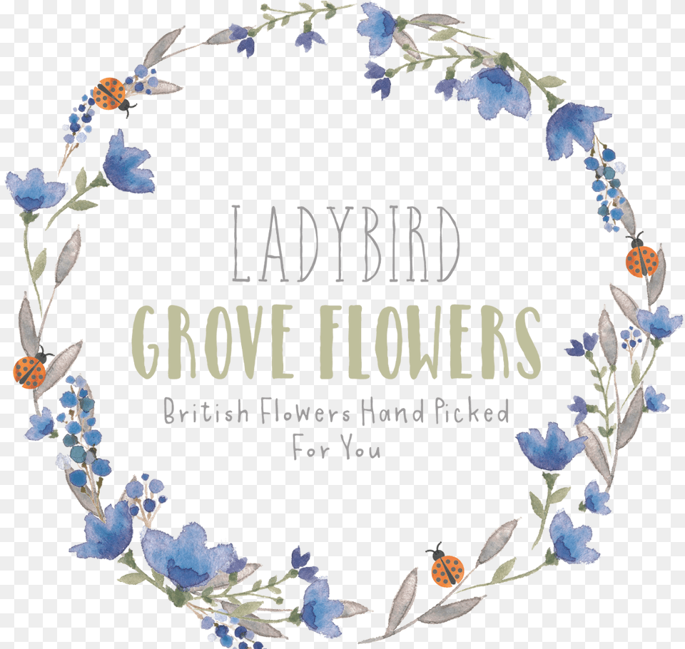 Flower Patch Hand Painted Watercolour Wreath Gemalter Blumenkranz, Art, Graphics, Floral Design, Pattern Free Png Download