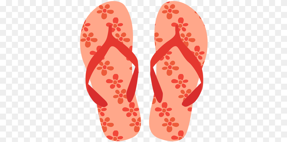 Flower Pattern Flip Flops U0026 Svg Vector File, Clothing, Flip-flop, Footwear, Shoe Free Transparent Png