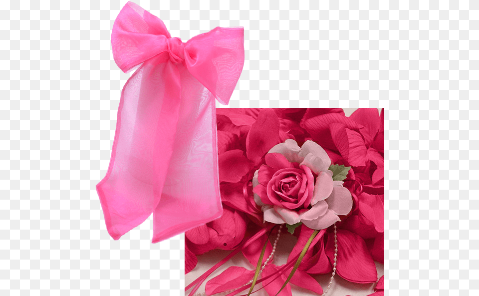 Flower Petals For Petal Dresses With Coordinating Organza Sash 23 Colors Options Bow, Flower Arrangement, Flower Bouquet, Plant, Rose Free Png Download
