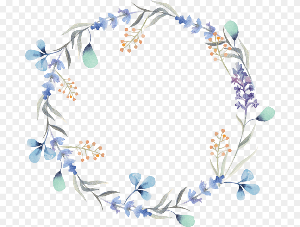 Flower Photography Wreath Royalty Watercolor Garlands Watercolor Wreath Flower, Accessories, Plant, Jewelry, Pattern Free Png Download