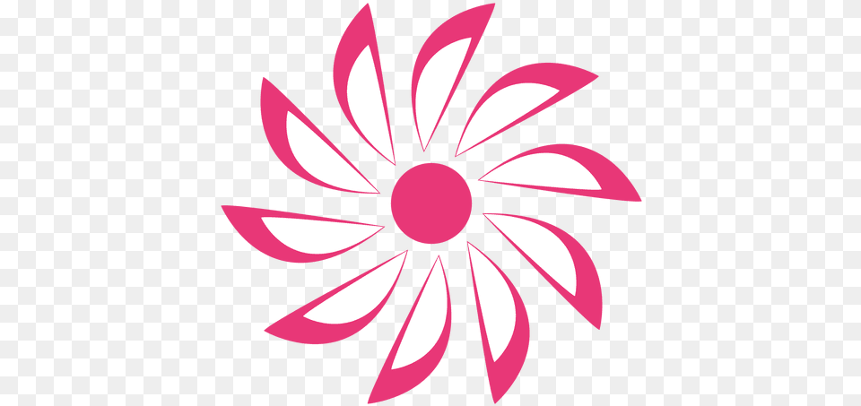 Flower Pink Icon Flower Icon Pink, Dahlia, Plant, Daisy, Art Png Image