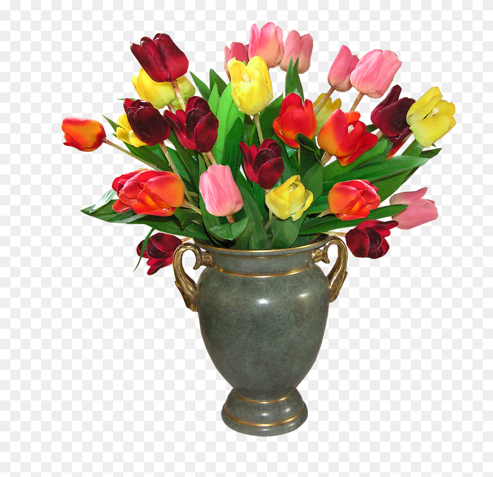 Flower Plant Vase Of Flowers, Flower Arrangement, Flower Bouquet, Jar, Pottery Png Image
