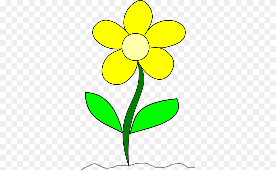 Flower Planting Clipart, Daffodil, Plant, Daisy, Leaf Free Transparent Png