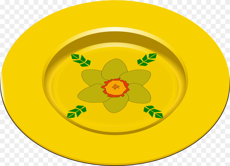 Flower Plate Dish Clipart, Food, Meal, Pottery, Art Png Image