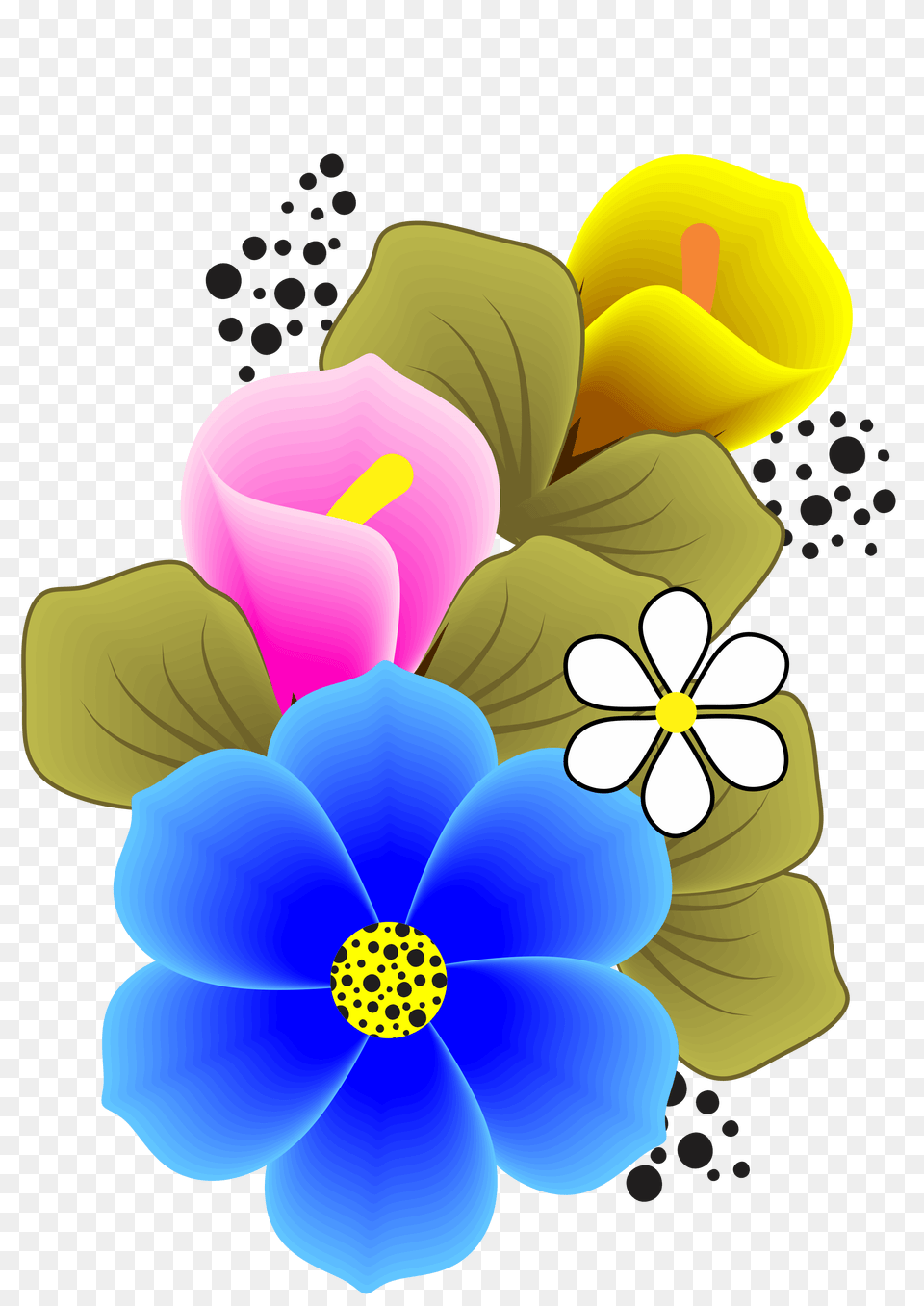 Flower Plus In Flowers, Anemone, Art, Floral Design, Graphics Free Transparent Png