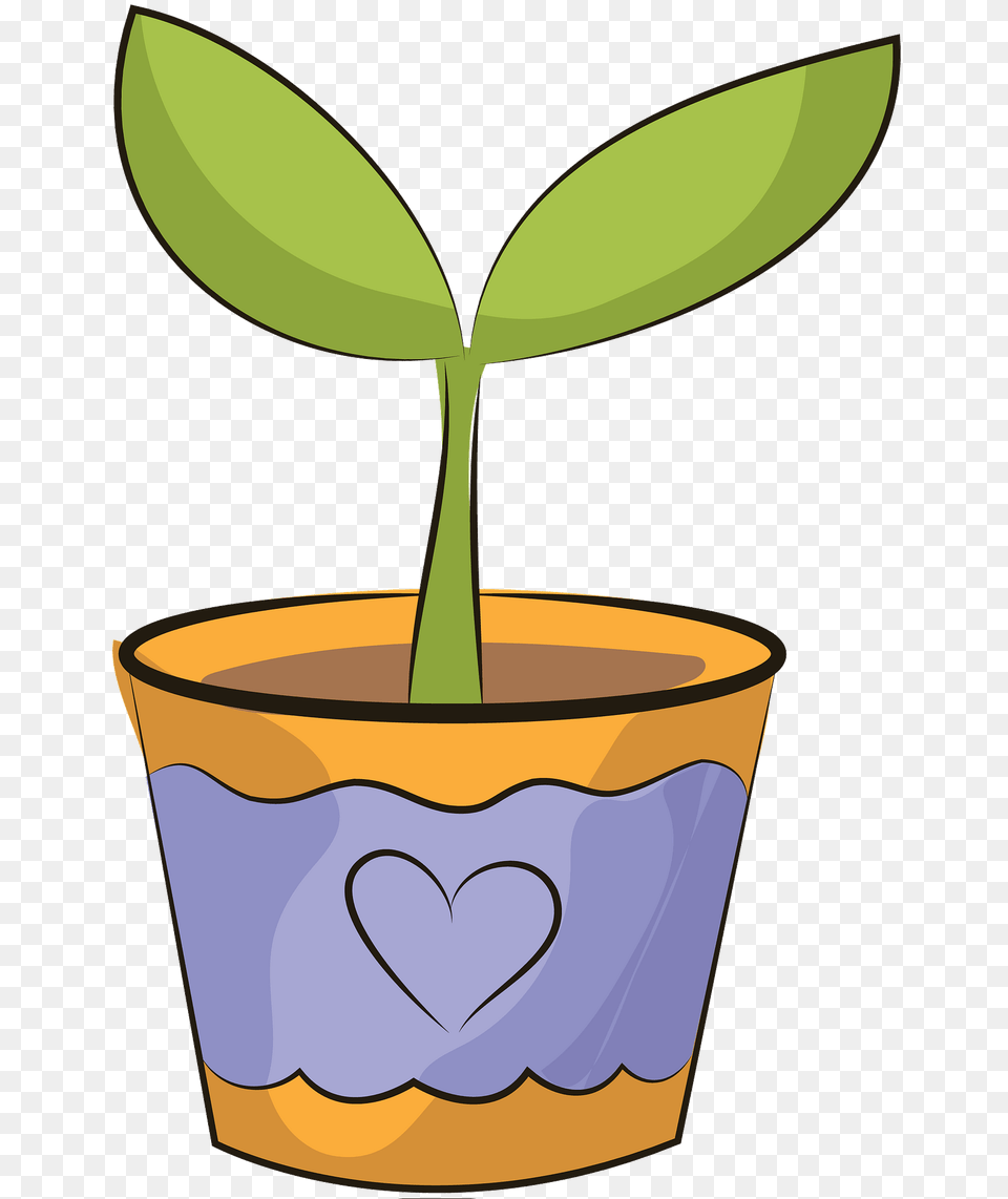 Flower Pot Clipart, Leaf, Plant, Sprout, Potted Plant Png