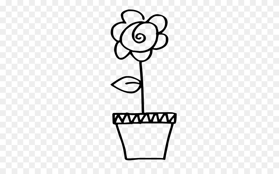 Flower Pot Clipart Cliparts Clip Art Flower, Plant, Potted Plant, Planter, Jar Free Png Download