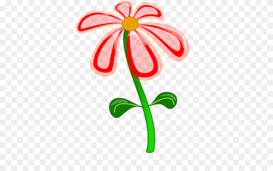 Flower Red Cartoon Clip Art, Daisy, Plant, Petal, Pattern Free Png Download
