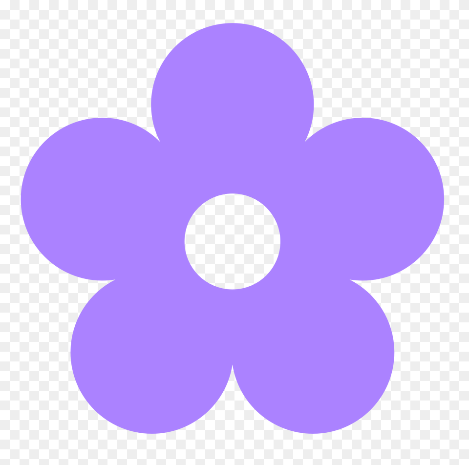 Flower Round Clipart, Anemone, Plant, Purple, Moon Free Transparent Png