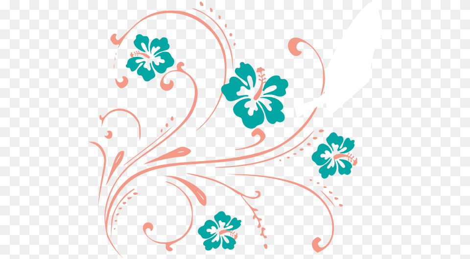 Flower Scroll Cliparts, Art, Floral Design, Graphics, Pattern Free Transparent Png