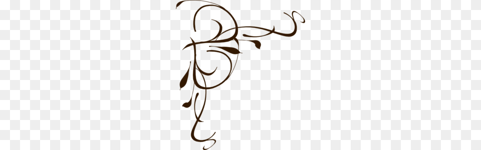 Flower Scroll Cliparts, Handwriting, Text, Calligraphy, Smoke Pipe Png