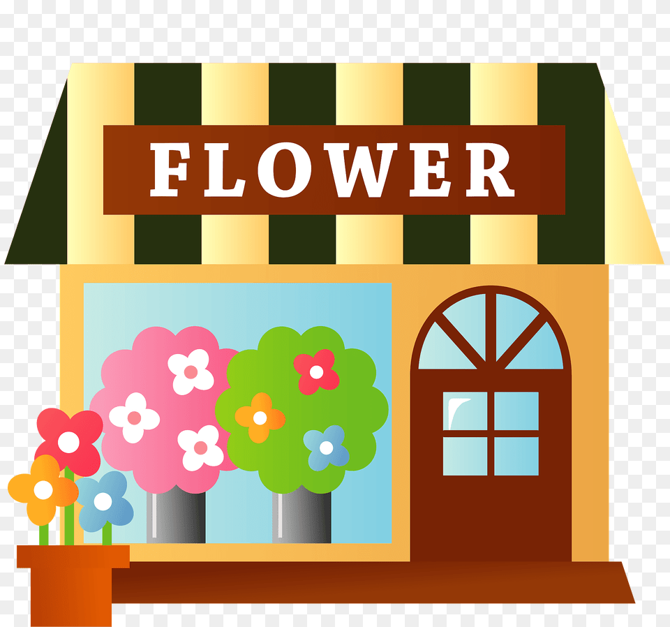 Flower Shop Clipart, Indoors, Outdoors, People, Person Free Transparent Png