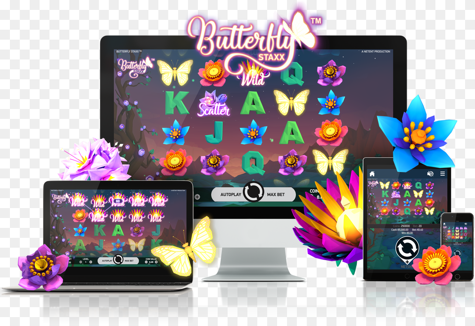 Flower Slot Games, Mobile Phone, Phone, Electronics, Monitor Free Png Download