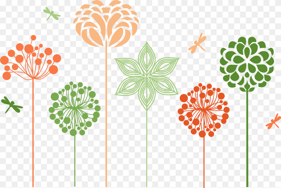 Flower Spring Bouquet Of Beautiful Flo Spring Flowers Silhouette, Art, Floral Design, Graphics, Pattern Free Transparent Png