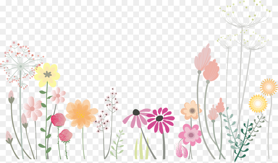 Flower Spring Petals Clipart, Art, Floral Design, Graphics, Pattern Png Image