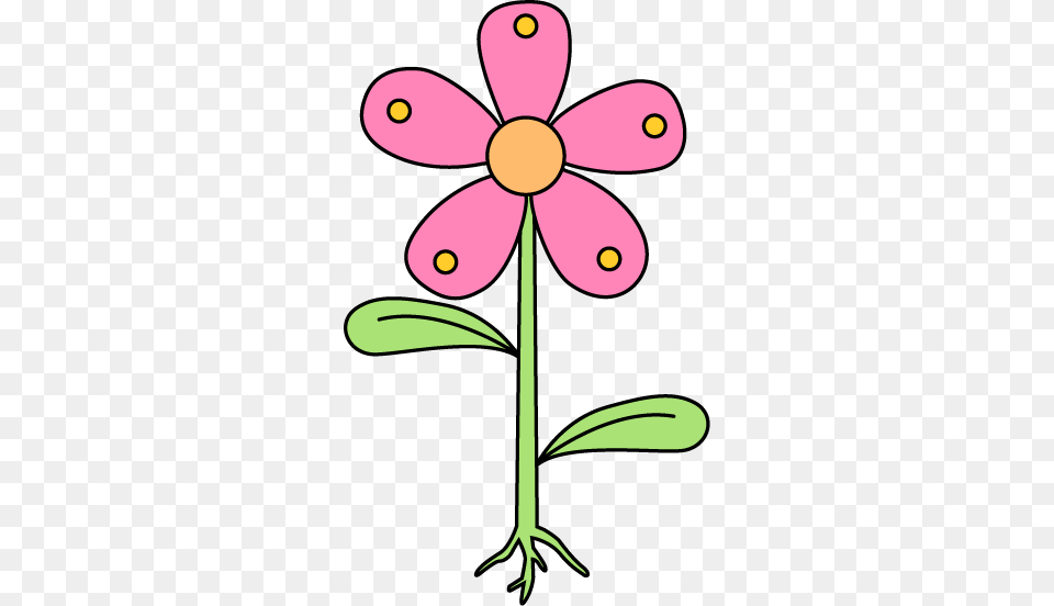 Flower Stem And Leaves Clipart, Daisy, Plant, Petal Png Image
