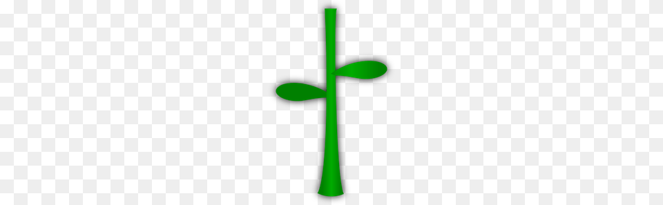 Flower Stem Clipart For Web, Cross, Symbol Png