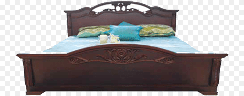 Flower Style Box Bed Dark Chocolate Evaly Limited Bed Frame, Furniture, Bedroom, Indoors, Room Free Transparent Png