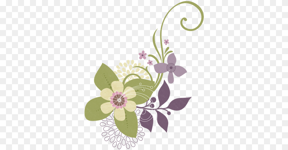 Flower Swirls 3 Swirls And Flowers, Art, Floral Design, Graphics, Pattern Png