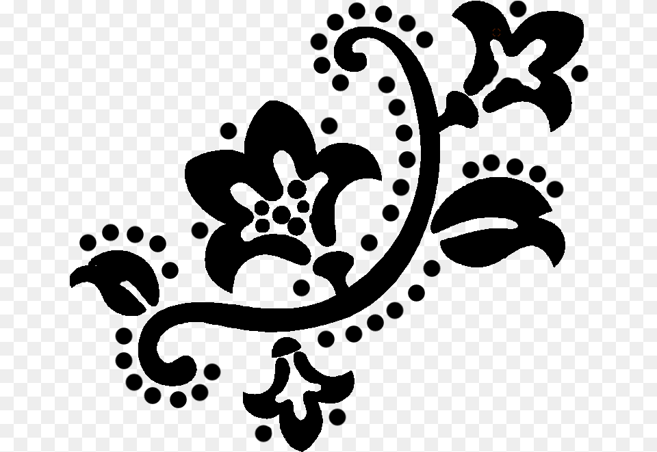 Flower Tattoos Imprue Shiny Printer R532 Custom Round Monogram Self Inking Free Png Download