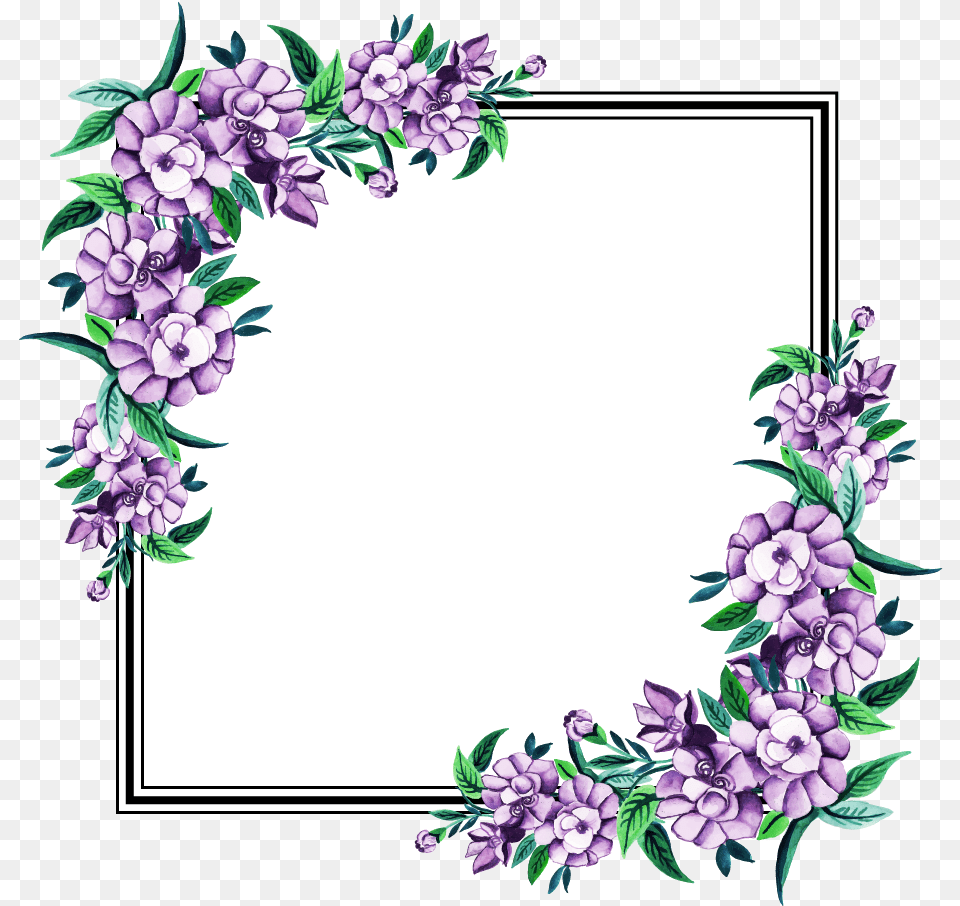 Flower Text Frame, Art, Floral Design, Graphics, Pattern Free Transparent Png