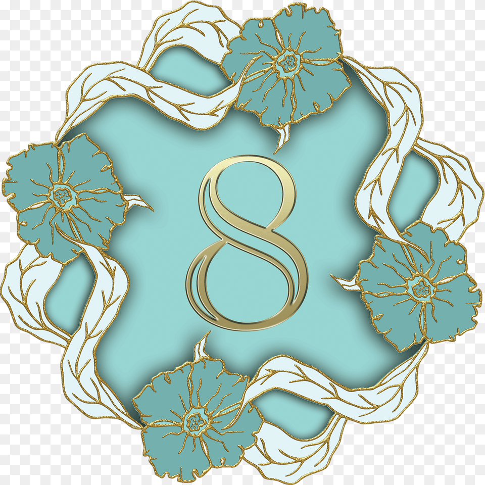 Flower Theme Number, Pattern, Art, Graphics, Accessories Png
