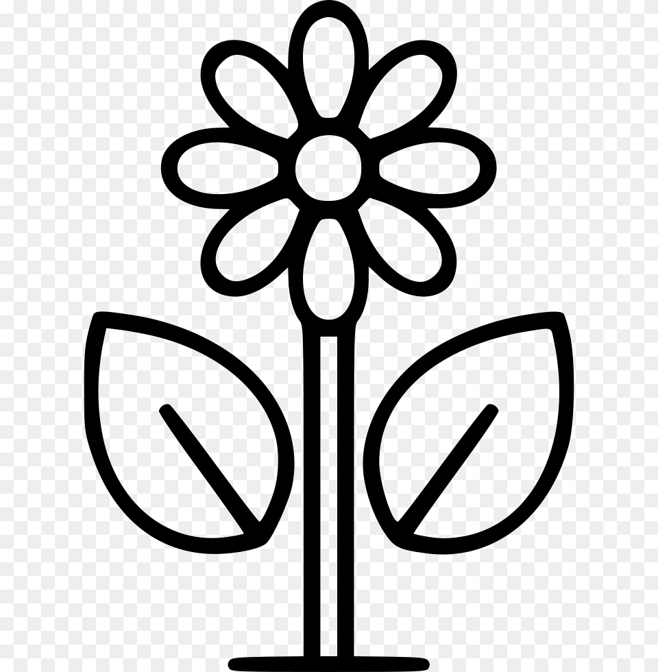Flower Transparent Flower Vase Icon, Stencil, Daisy, Plant, Ammunition Png Image