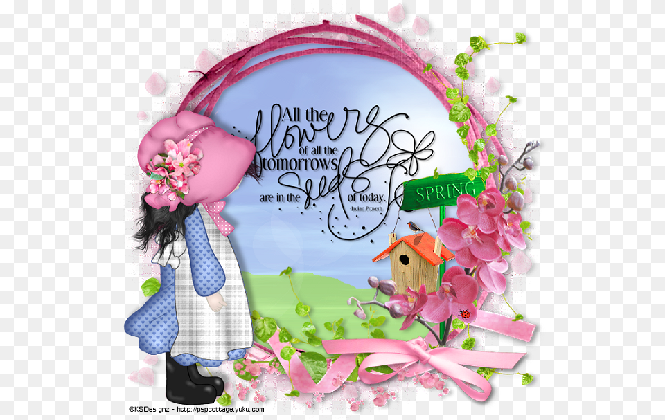 Flower Tube, Mail, Greeting Card, People, Person Free Png Download