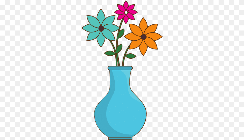 Flower Vase Isolated Icon Floral, Pottery, Jar, Plant, Potted Plant Free Png