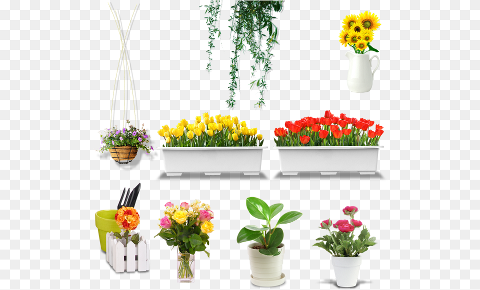 Flower Vase Photo Smart Touch Music Flower Pot Bluetooth Speakers Colorful, Flower Arrangement, Flower Bouquet, Plant, Potted Plant Png