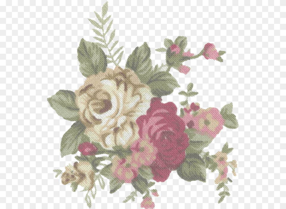 Flower Vintage Vintage Flower Transparent, Art, Embroidery, Floral Design, Graphics Png