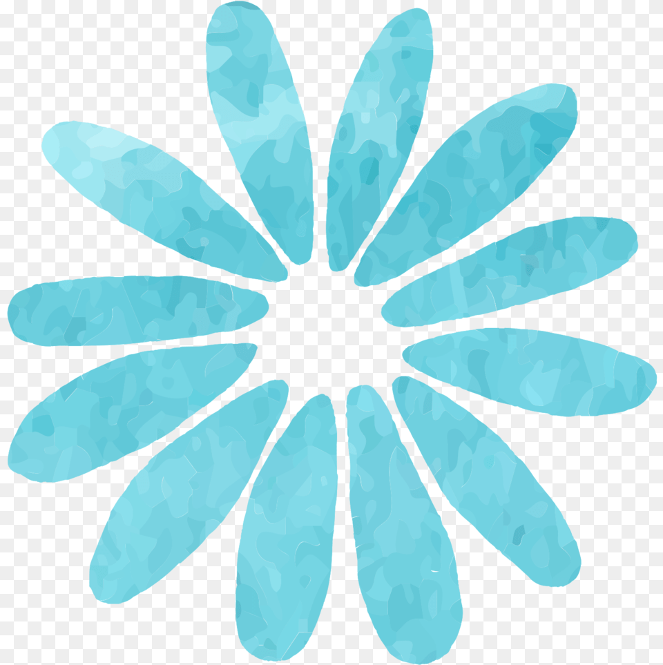 Flower Watercolor With Background Flower Watercolor Background, Daisy, Plant, Turquoise, Outdoors Free Png Download