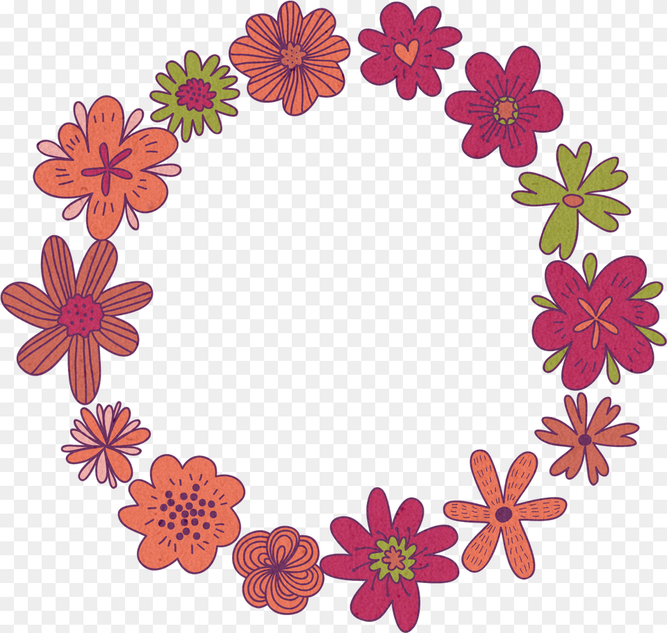 Flower Wreath Drawing Transparent Drawn Flower Crown Flowers Crown Drawing, Art, Floral Design, Graphics, Pattern Png