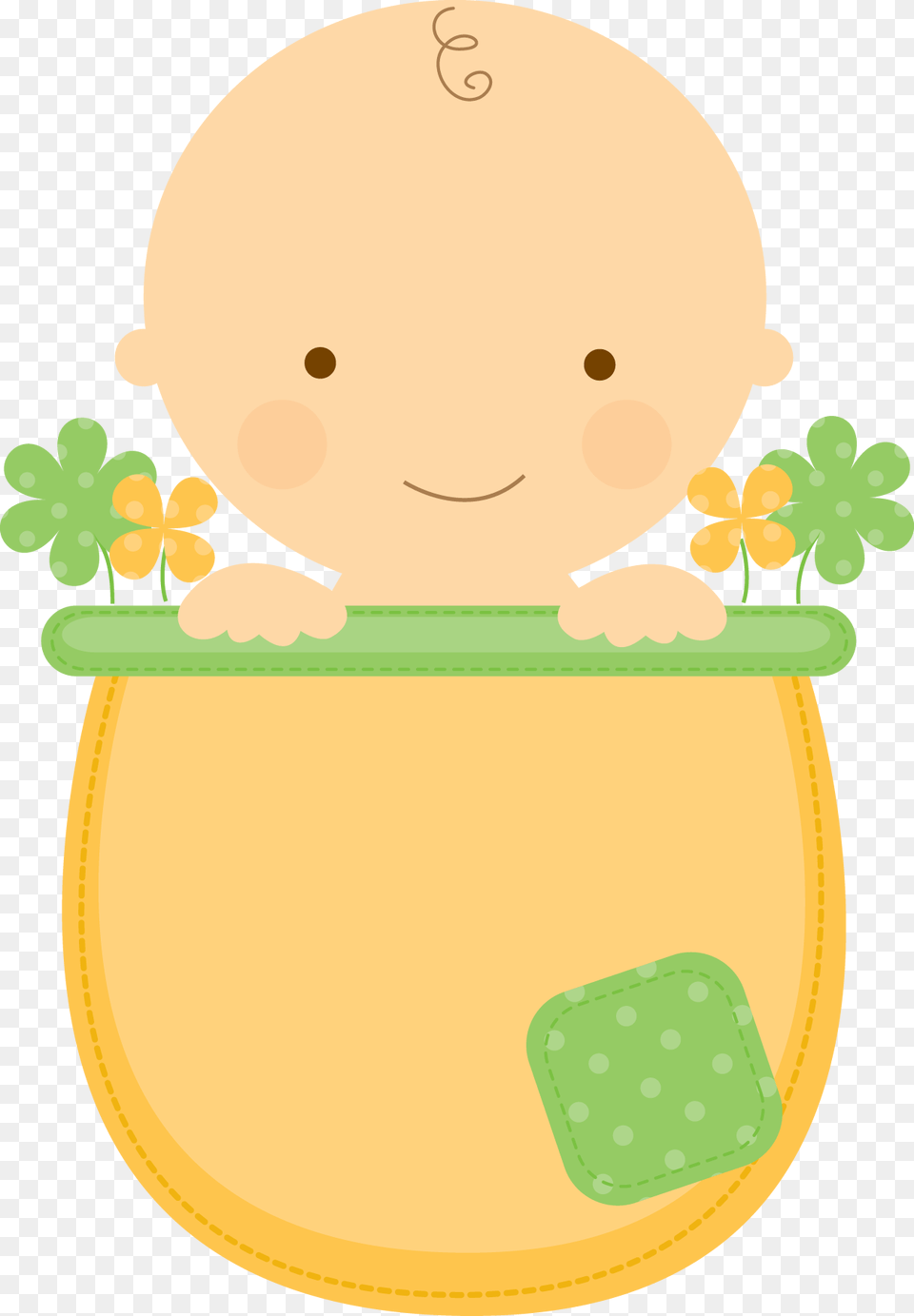 Flowerpot Babies Babyinflowerpot Boy Green Minus Baby Clothes Clipart, Person Free Transparent Png