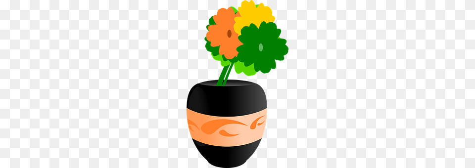 Flowers Vase, Pottery, Potted Plant, Plant Free Transparent Png