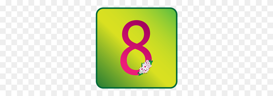 Flowers Symbol, Number, Text Free Png Download