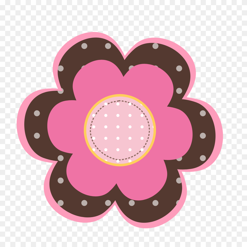 Flowers, Icing, Cream, Food, Dessert Png Image